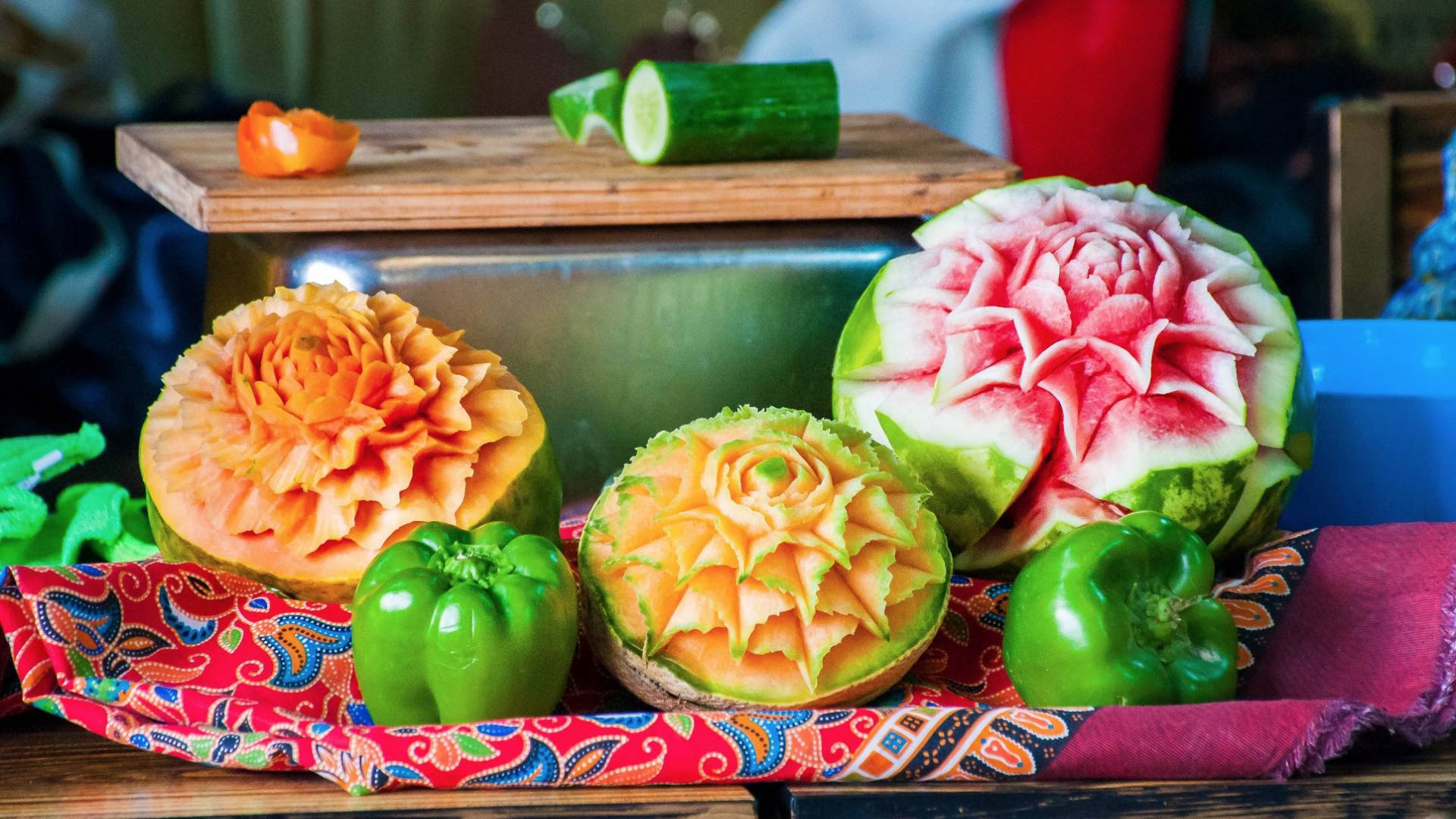 Arte Mukimono » Decoración con Frutas y Verduras » Conociendo Mas Con